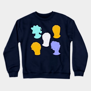 Greek Statues Collection Crewneck Sweatshirt